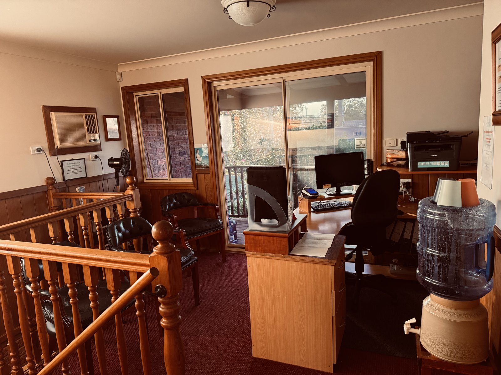 Reception and waiting area