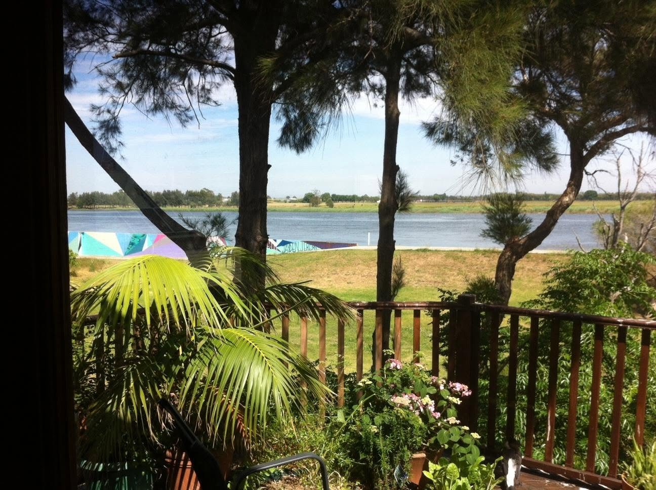 View of the Hunter River from the clinic veranda